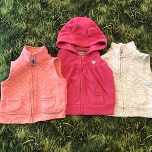 Baby Girl Sweater vests 6M